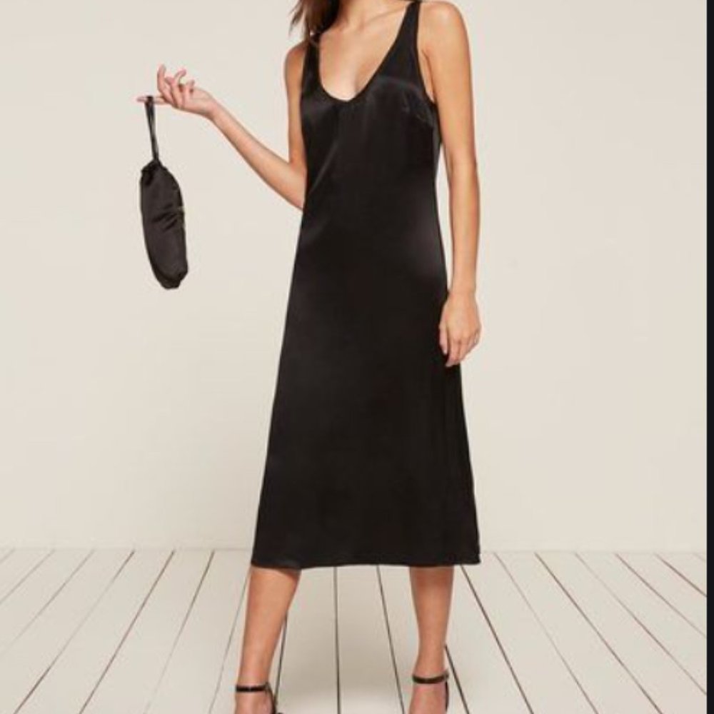 Reformation Leon Dress - Black
